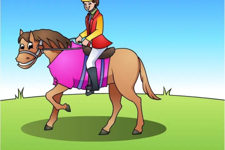 a drawing of a cartoon character