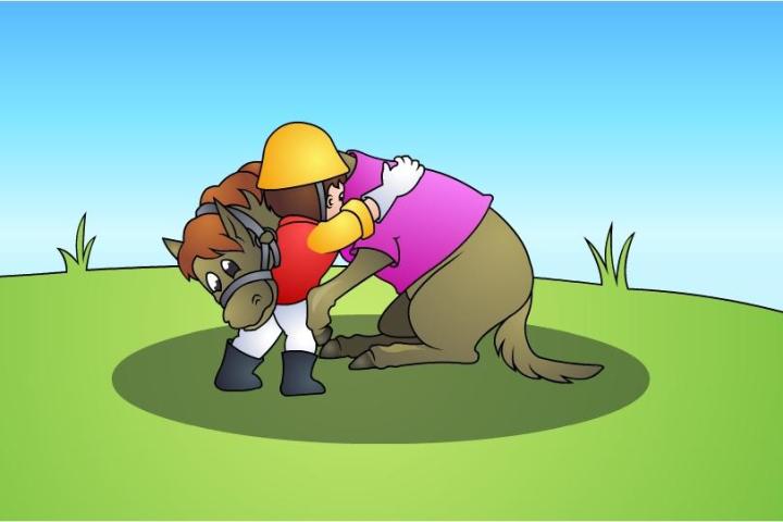 a close up of a logo