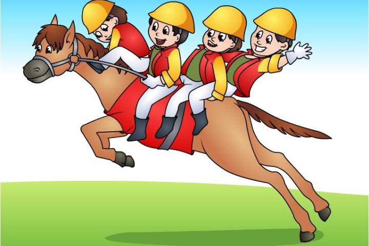 a close up of a logo