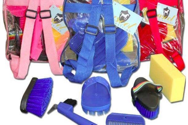 a group of items in it